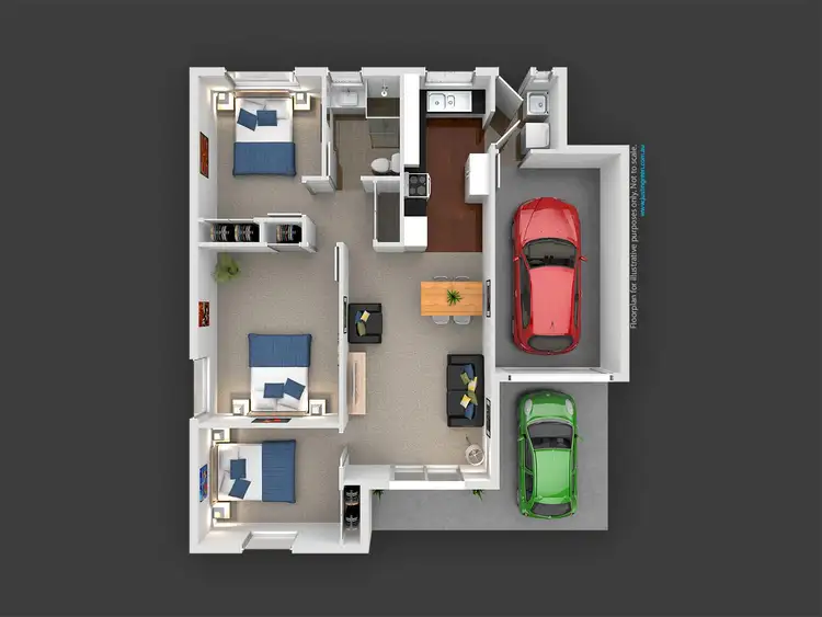 Floorplan of Homely unit listing, 3/41 Best Street, Wagga Wagga NSW 2650
