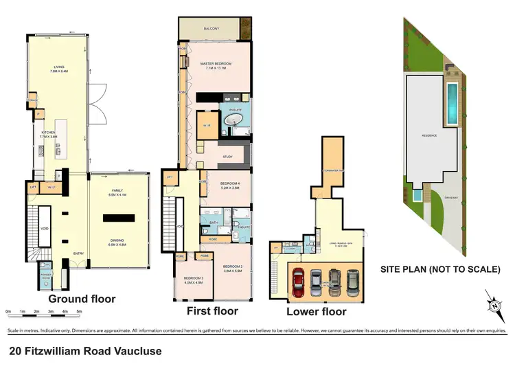 Floorplan of Homely house listing, 20 Fitzwilliam Road, Vaucluse NSW 2030