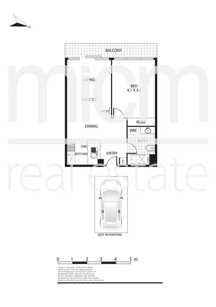 Floorplan of Homely apartment listing, 236/416 St Kilda Road, Melbourne VIC 3004