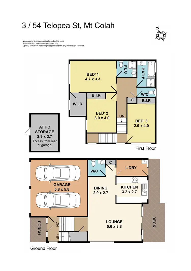 Floorplan of Homely house listing, 3/54 Telopea Street, Mount Colah NSW 2079