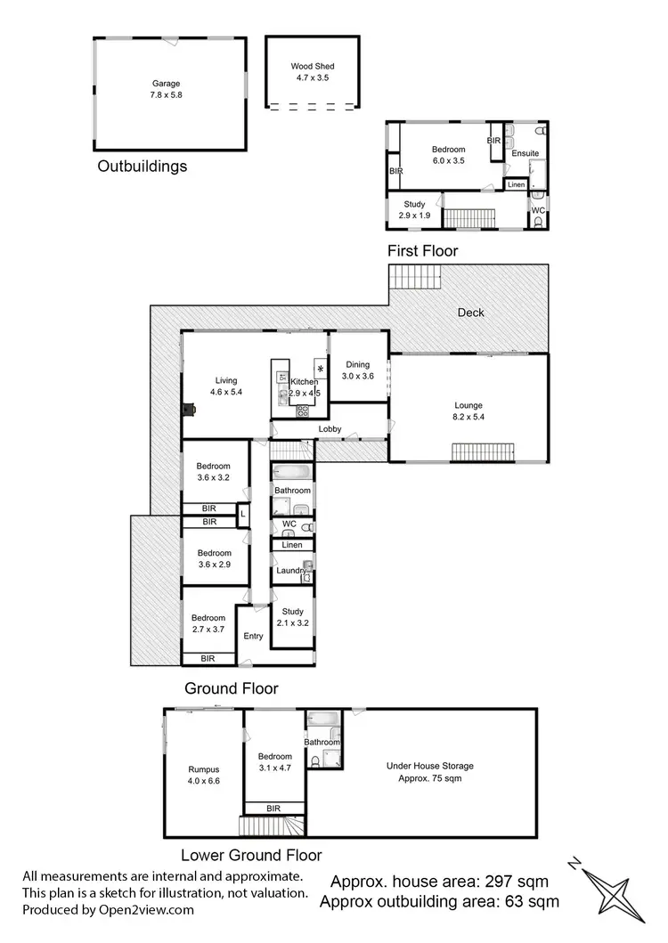 Floorplan of Homely house listing, 45 Jindabyne Road, Kingston Beach TAS 7050