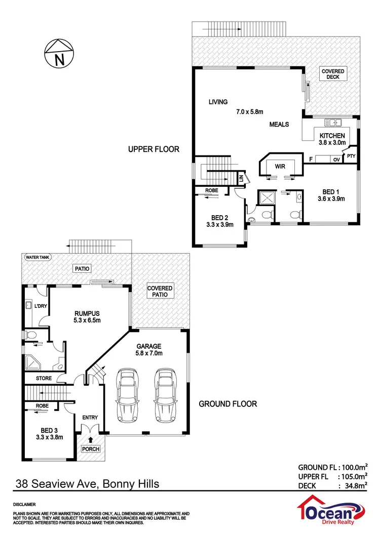 Floorplan of Homely house listing, 38 Seaview Street, Bonny Hills NSW 2445