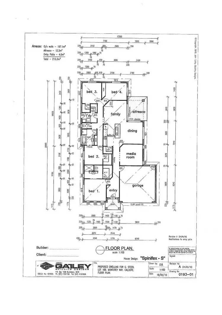 Floorplan of Homely house listing, 33 Oneill Place, Marian QLD 4753