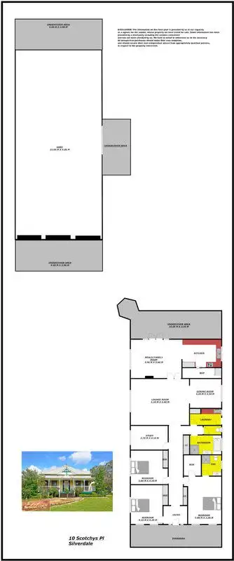 Floorplan of Homely house listing, 10 Scotcheys Place, Silverdale NSW 2752