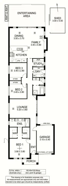 Floorplan of Homely house listing, 56 Weroona Avenue, Park Holme SA 5043
