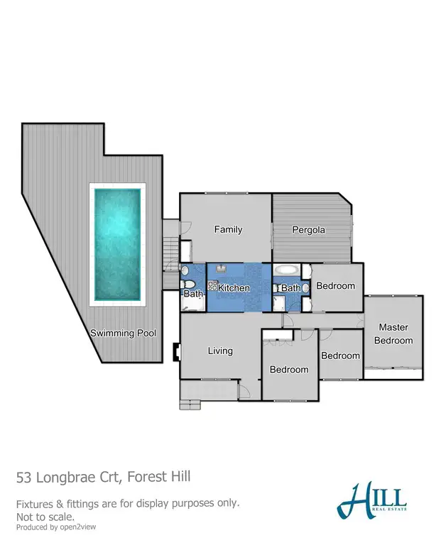 Floorplan of Homely house listing, 53 Longbrae Court, Forest Hill VIC 3131