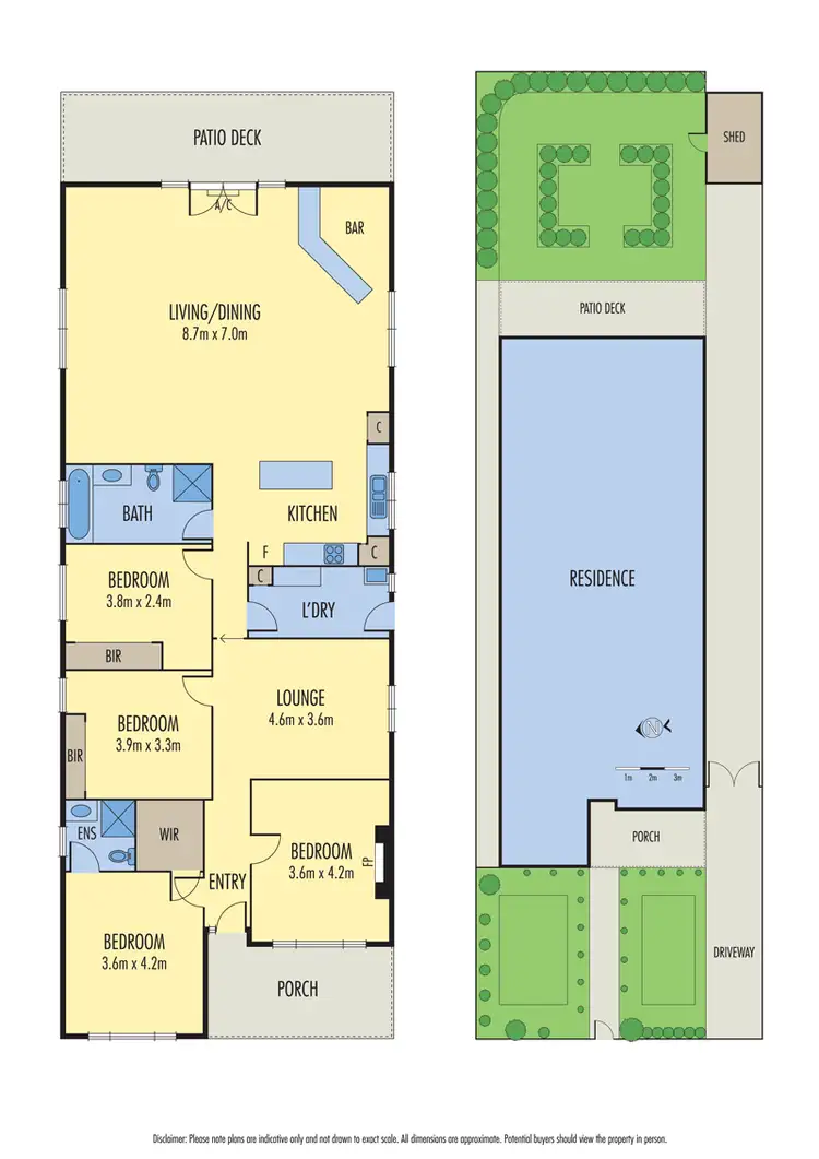 Floorplan of Homely house listing, 61 Bena Street, Yarraville VIC 3013