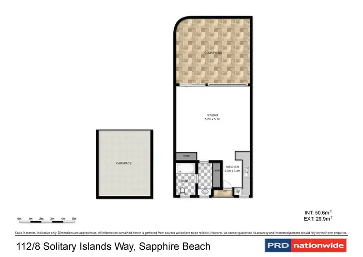 Floorplan of Homely house listing, 112/8 Solitary Island Way, Sapphire Beach NSW 2450