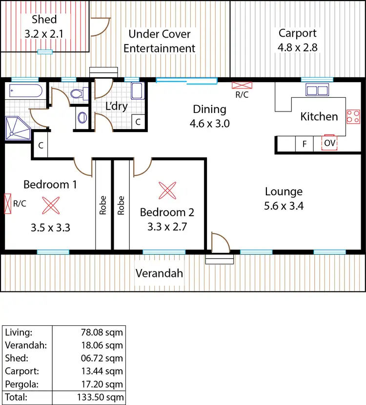 Floorplan of Homely house listing, Site 228 Wattle Street, Hillier SA 5116