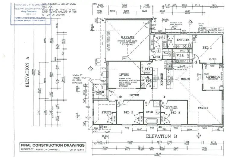 Floorplan of Homely house listing, 55 Davey Drive, Trafalgar VIC 3824