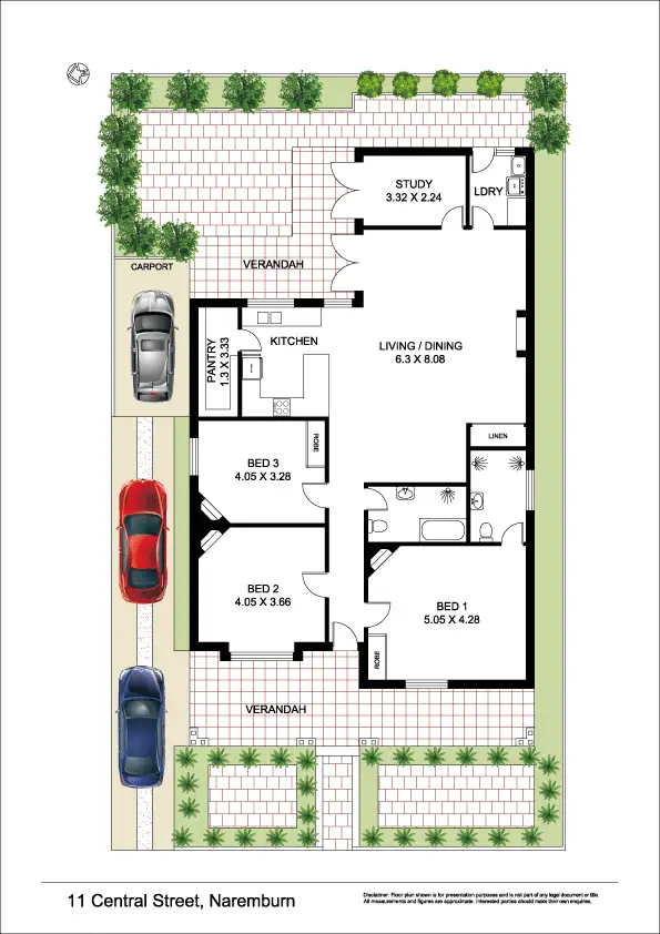 Floorplan of Homely house listing, 11 Central Street, Naremburn NSW 2065