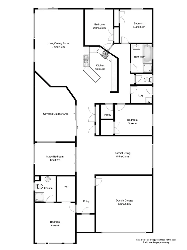 Floorplan of Homely house listing, 75 North Terrace, Dapto NSW 2530