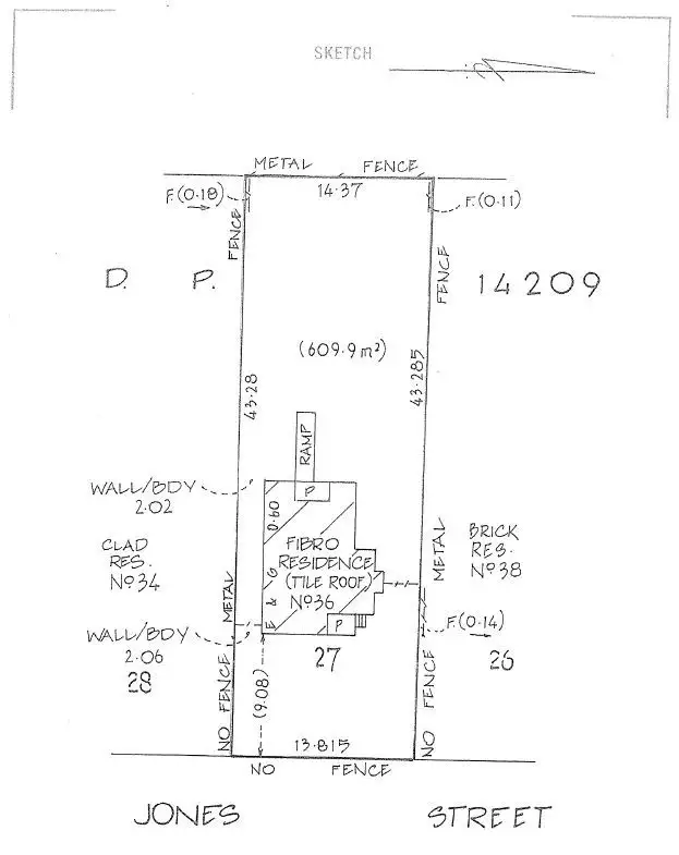 Floorplan of Homely house listing, 36 Jones Street, Pendle Hill NSW 2145