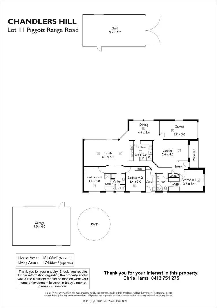 Floorplan of Homely house listing, Lot 11/28 Piggott Range Road, Chandlers Hill SA 5159