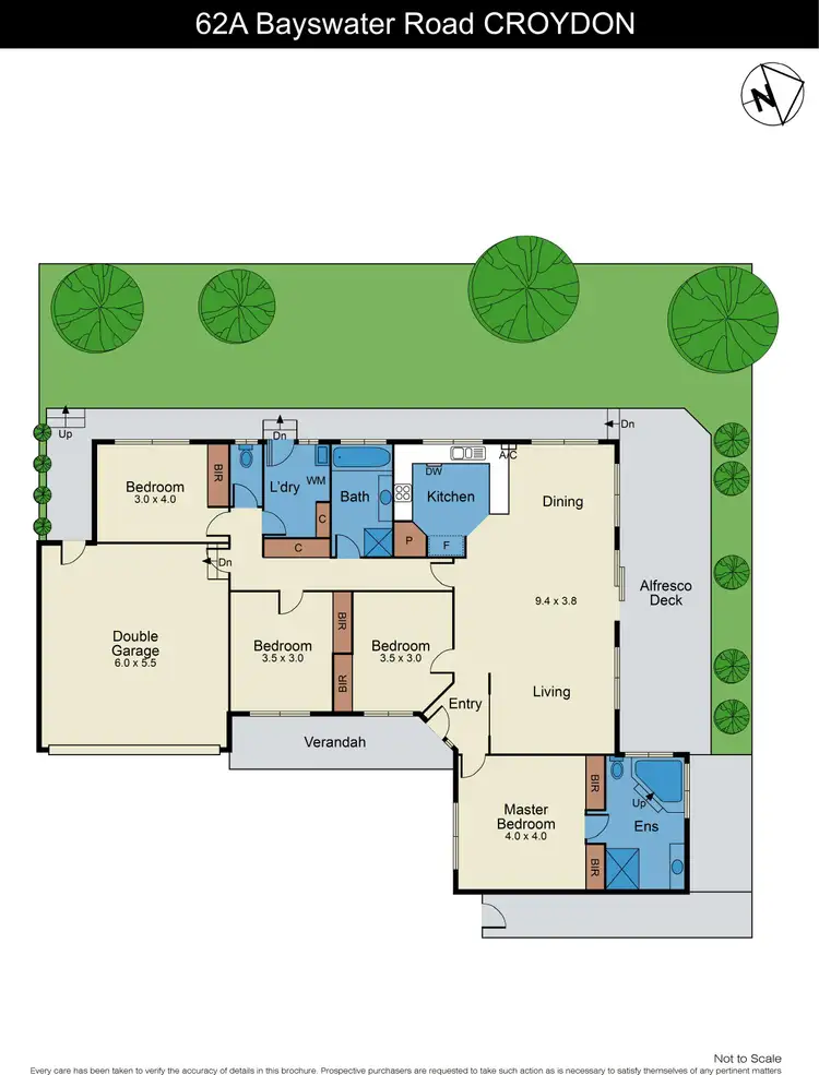 Floorplan of Homely unit listing, 62A Bayswater Road, Croydon VIC 3136