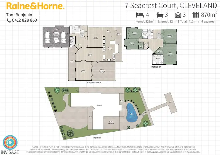 Floorplan of Homely house listing, 7 Seacrest Court, Raby Bay QLD 4163