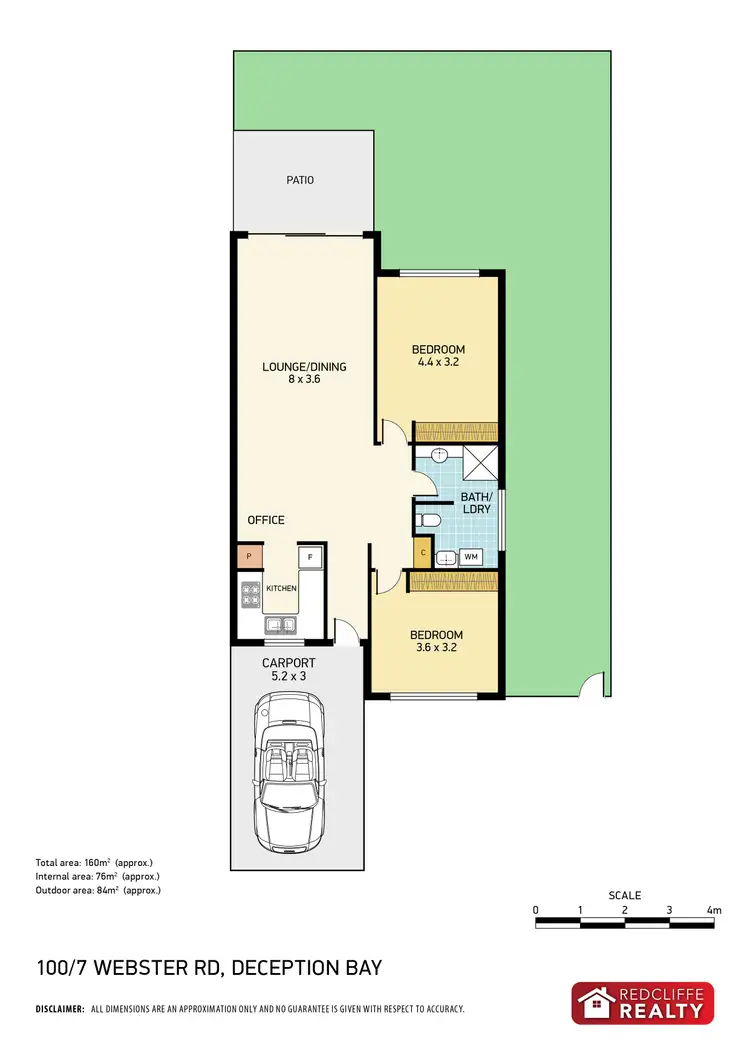 Floorplan of Homely unit listing, 7/100 Webster Road, Deception Bay QLD 4508