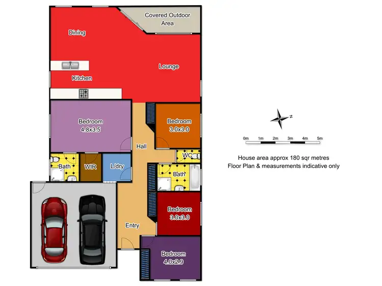 Floorplan of Homely house listing, 55 Honeyman Drive, Orange NSW 2800