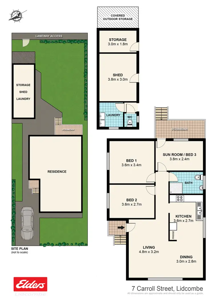 Floorplan of Homely house listing, 7 Carroll Street, Lidcombe NSW 2141