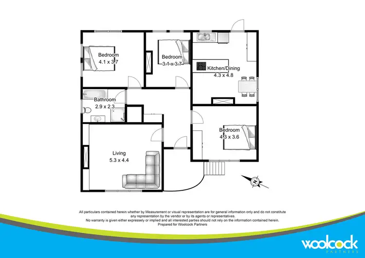 Floorplan of Homely house listing, 377 St Leonards Road, St Leonards TAS 7250