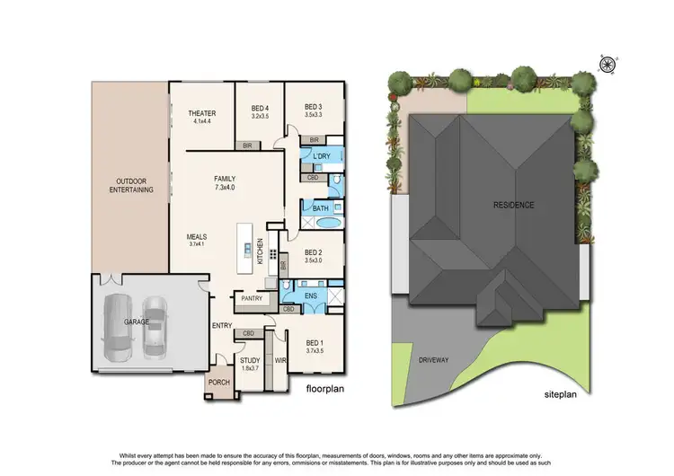 Floorplan of Homely house listing, 6 Swallow Court, Berwick VIC 3806