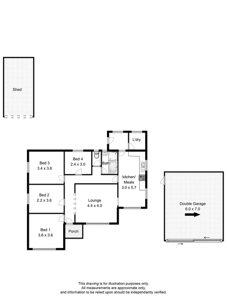 Floorplan of Homely house listing, 5 Bosworth Street, Old Noarlunga SA 5168