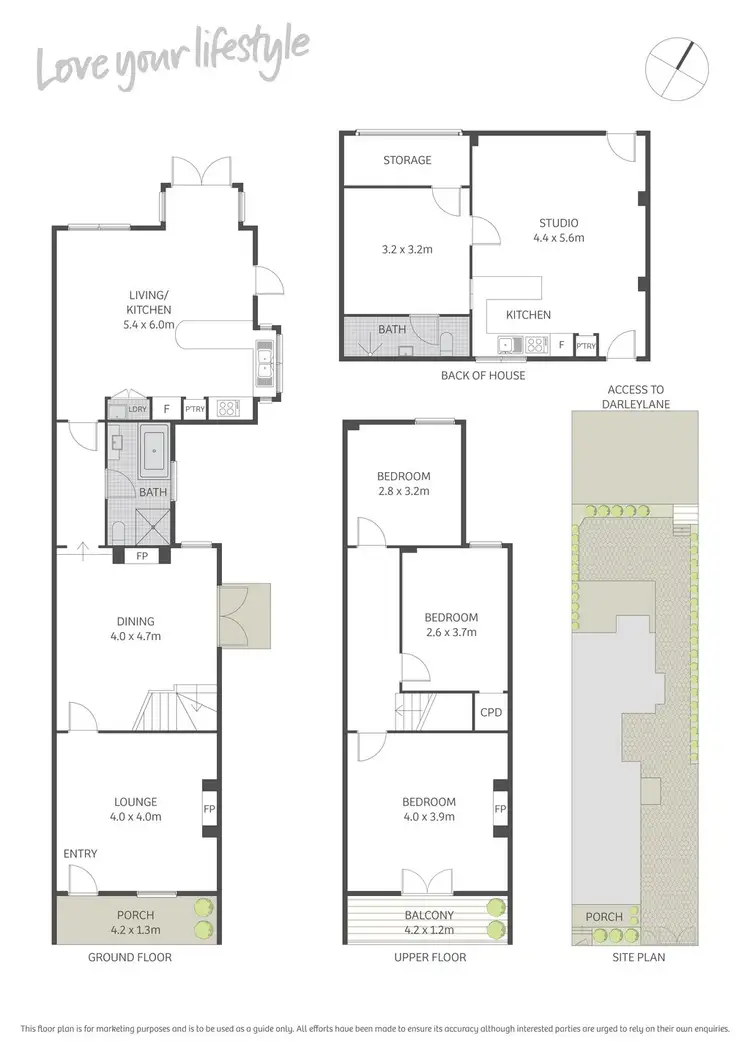Floorplan of Homely house listing, 27 Darley Street, Newtown NSW 2042