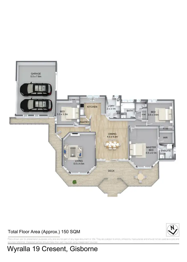 Floorplan of Homely house listing, 19 Wyralla Crescent, Gisborne VIC 3437