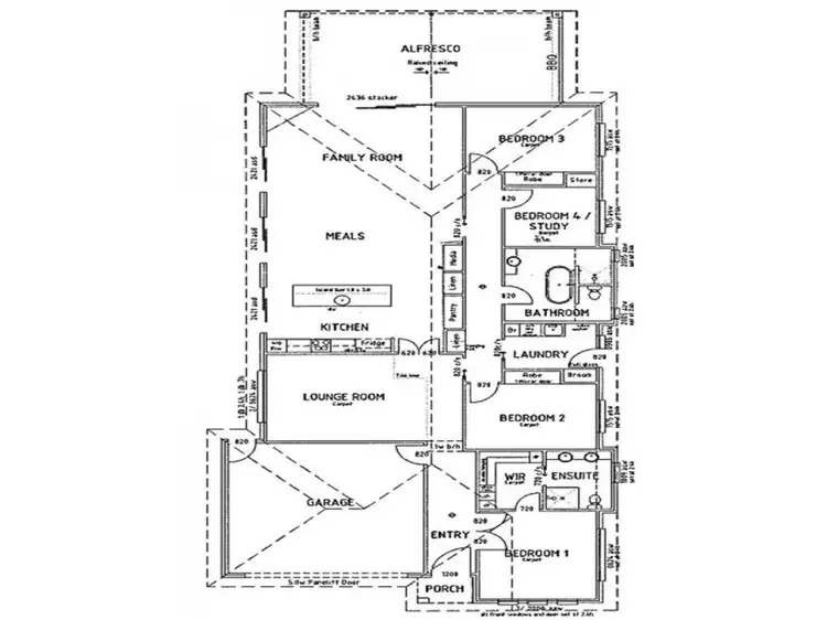 Floorplan of Homely house listing, 4 JORGENSEN STREET, Loxton SA 5333