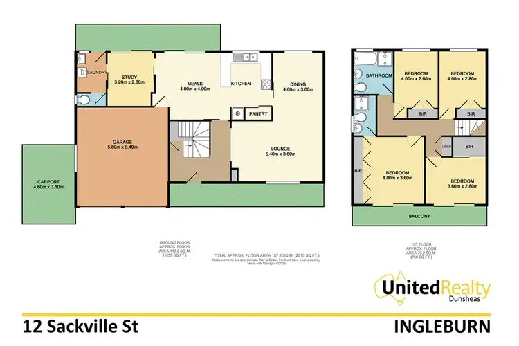 Floorplan of Homely house listing, 12 Sackville Street, Ingleburn NSW 2565