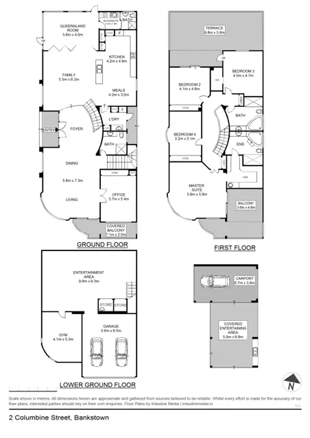 Floorplan of Homely house listing, 2 Columbine Avenue, Bankstown NSW 2200
