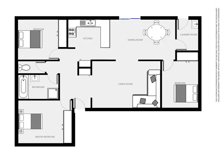 Floorplan of Homely house listing, 3 GRELIS COURT, Red Cliffs VIC 3496