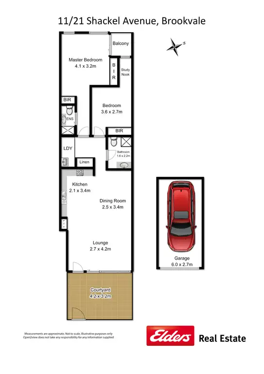 Floorplan of Homely unit listing, 11/21 Shackel Avenue, Brookvale NSW 2100