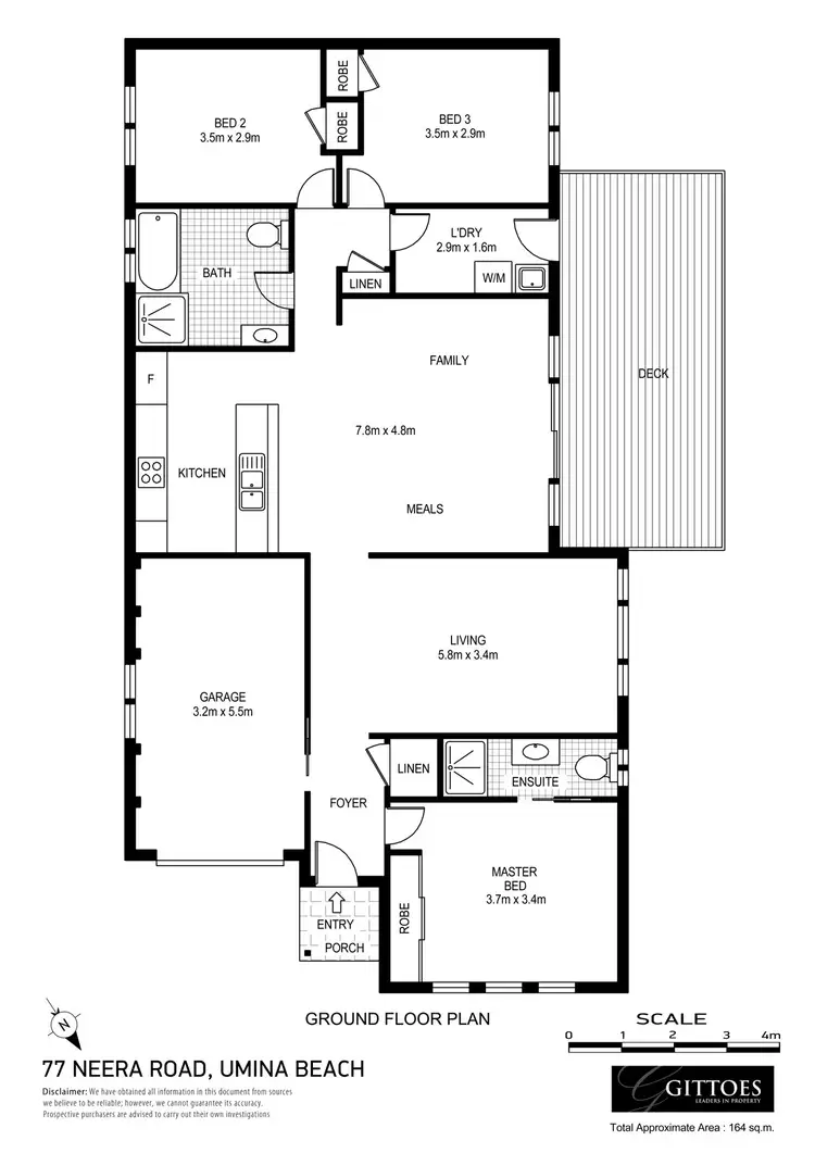 Floorplan of Homely house listing, 77 Neera Road, Umina Beach NSW 2257