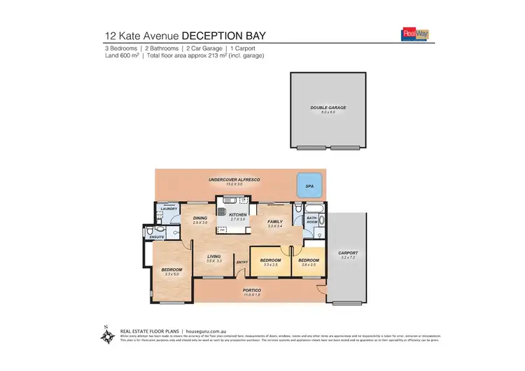 Floorplan of Homely house listing, 12 Kate Avenue, Deception Bay QLD 4508