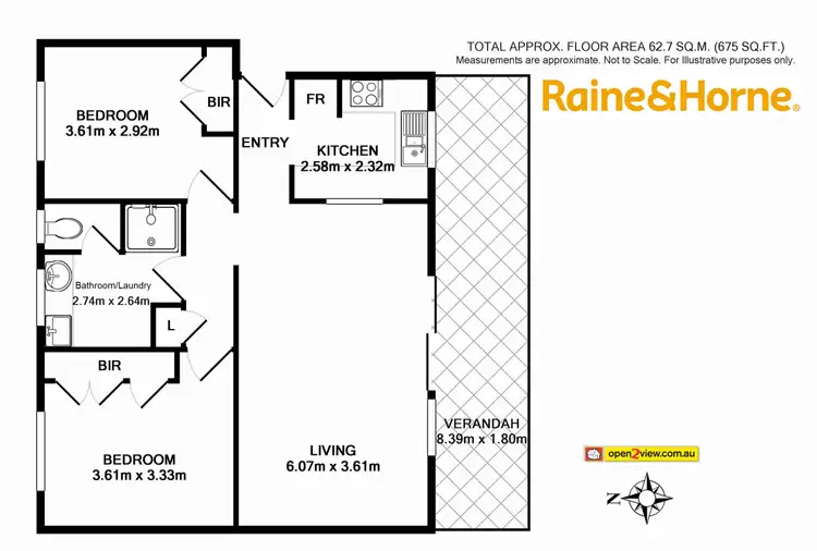 Floorplan of Homely unit listing, 1/47 Beach Road, Batemans Bay NSW 2536