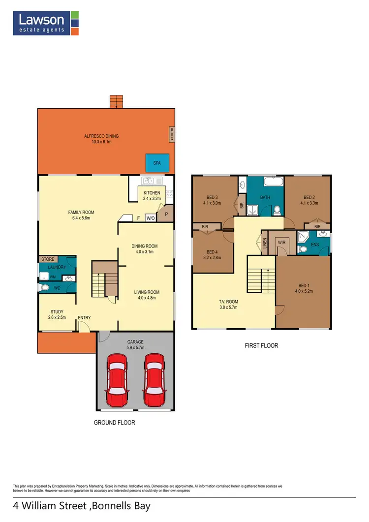 Floorplan of Homely house listing, 4 William Street, Bonnells Bay NSW 2264
