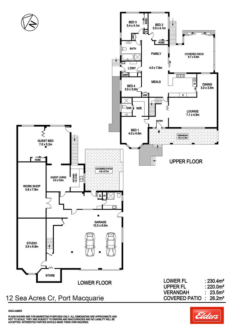 Floorplan of Homely house listing, 12 Sea Acres Crescent, Port Macquarie NSW 2444