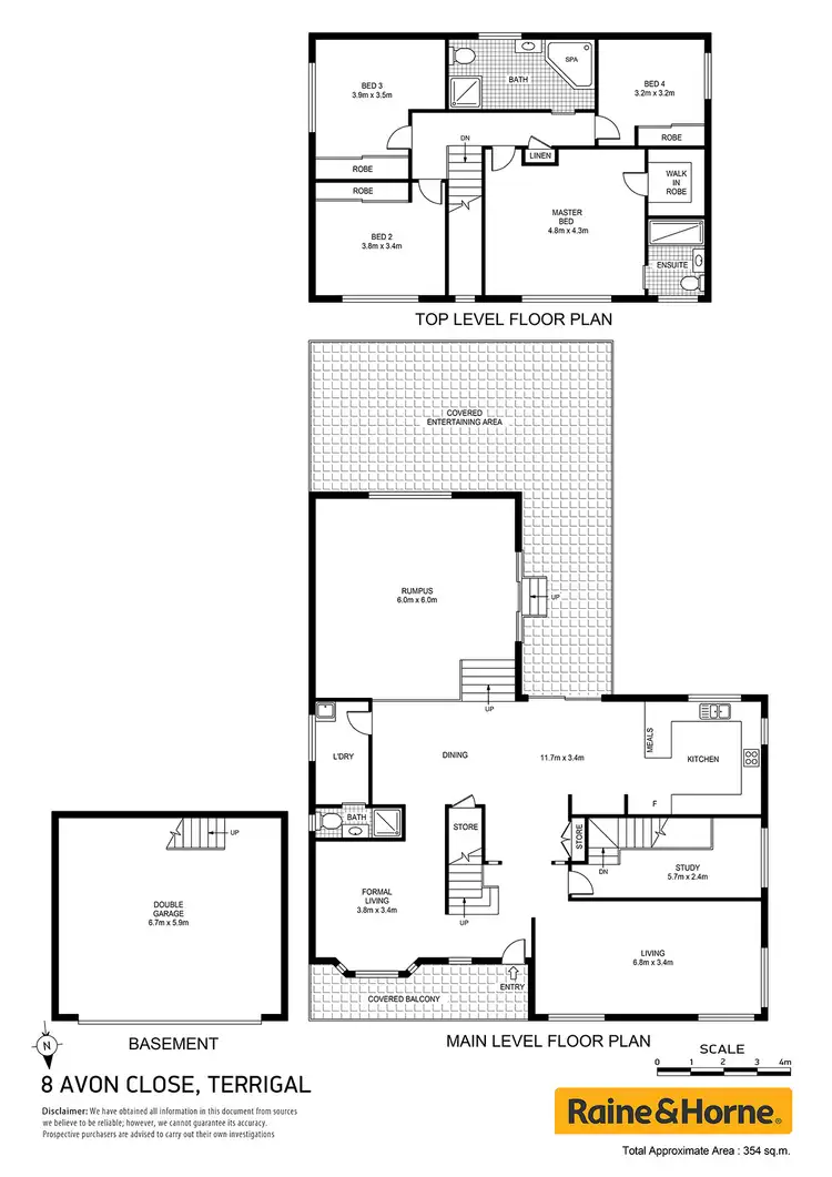 Floorplan of Homely house listing, 8 Avon Close, Terrigal NSW 2260