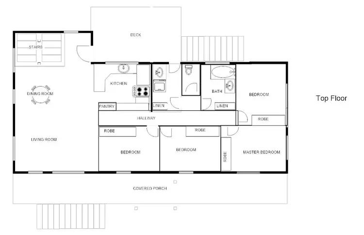 Floorplan of Homely house listing, 570 Greenwattle Street, Newtown QLD 4350