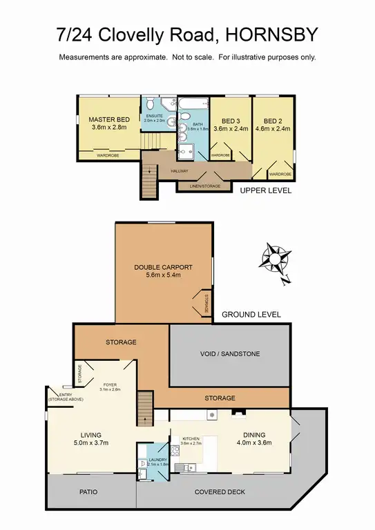 Floorplan of Homely house listing, 7/24 Clovelly Road, Hornsby NSW 2077