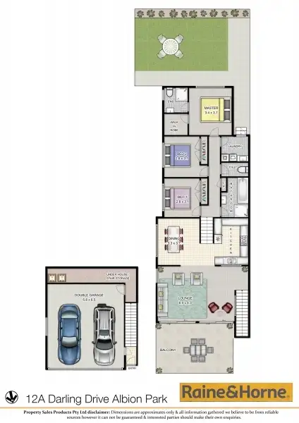 Floorplan of Homely house listing, 12A Darling Drive, Albion Park NSW 2527