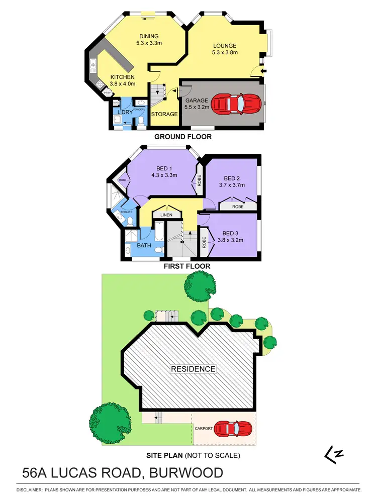 Floorplan of Homely house listing, 56A Lucas Road, Burwood NSW 2134