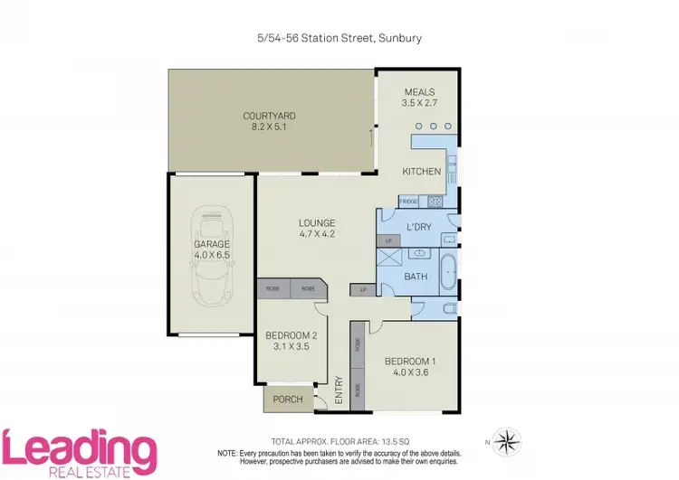 Floorplan of Homely house listing, Unit 5/54-56 Station Street, Sunbury VIC 3429