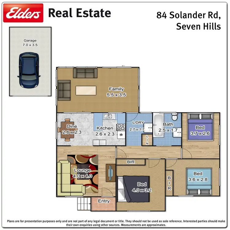 Floorplan of Homely house listing, 84 Solander Road, Seven Hills NSW 2147