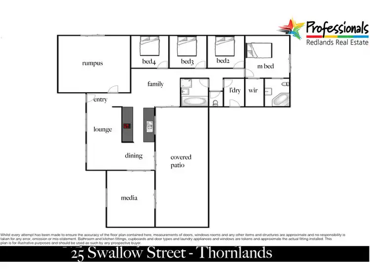 Floorplan of Homely house listing, 25 Swallow Street, Thornlands QLD 4164