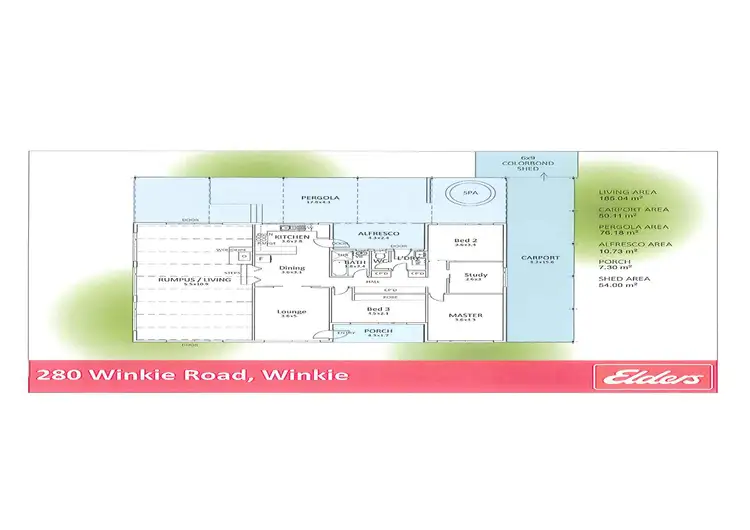 Floorplan of Homely house listing, 280 Winkie Road, Winkie SA 5343