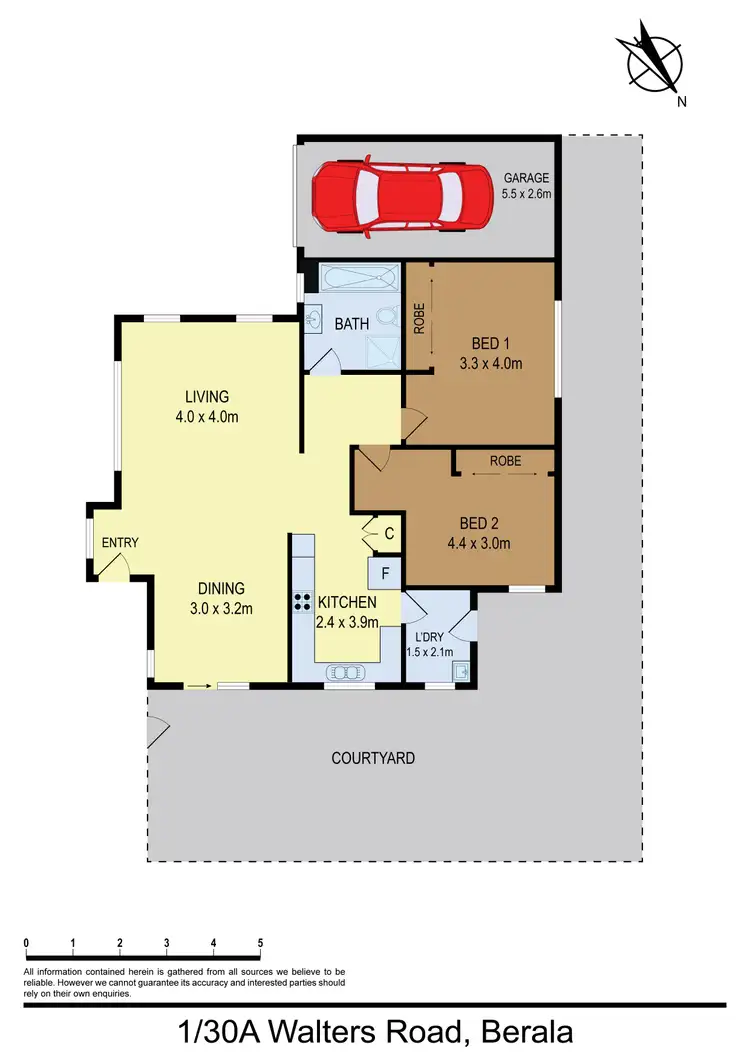 Floorplan of Homely house listing, 1 / 30A Walters Road, Berala NSW 2141