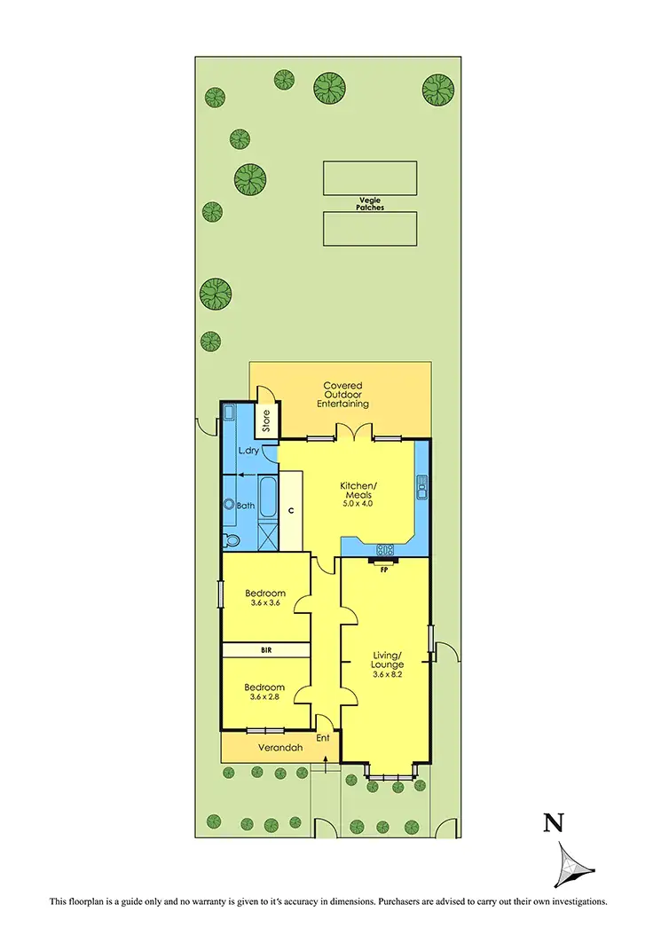 Floorplan of Homely house listing, 18 Regent Street, Yarraville VIC 3013