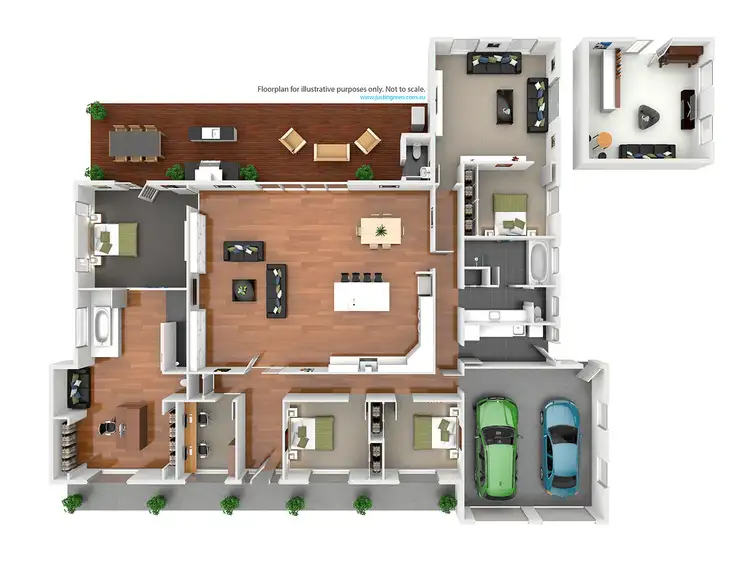 Floorplan of Homely house listing, 38 Peppermint Drive, Springvale NSW 2650